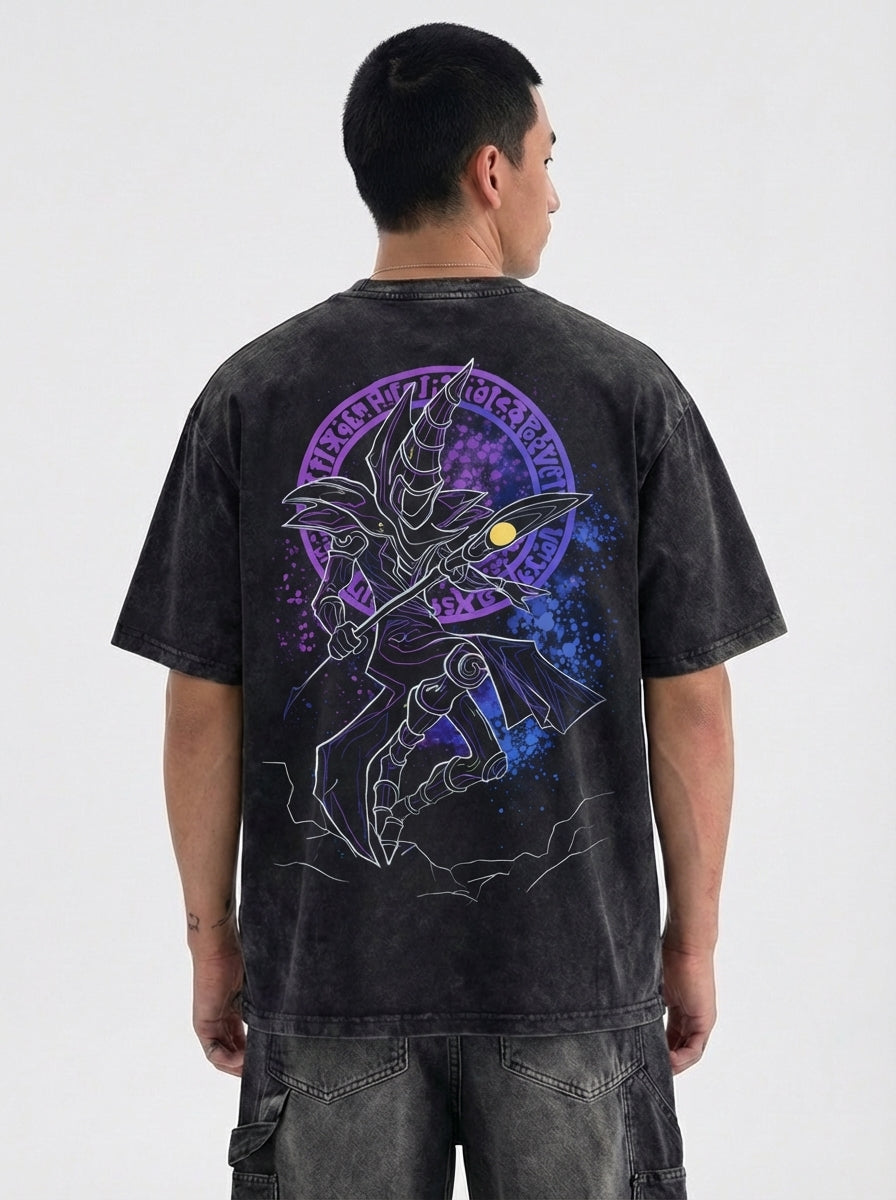 Dark Magician Classic Graphic T-Shirt - Cotton Oversized Tee